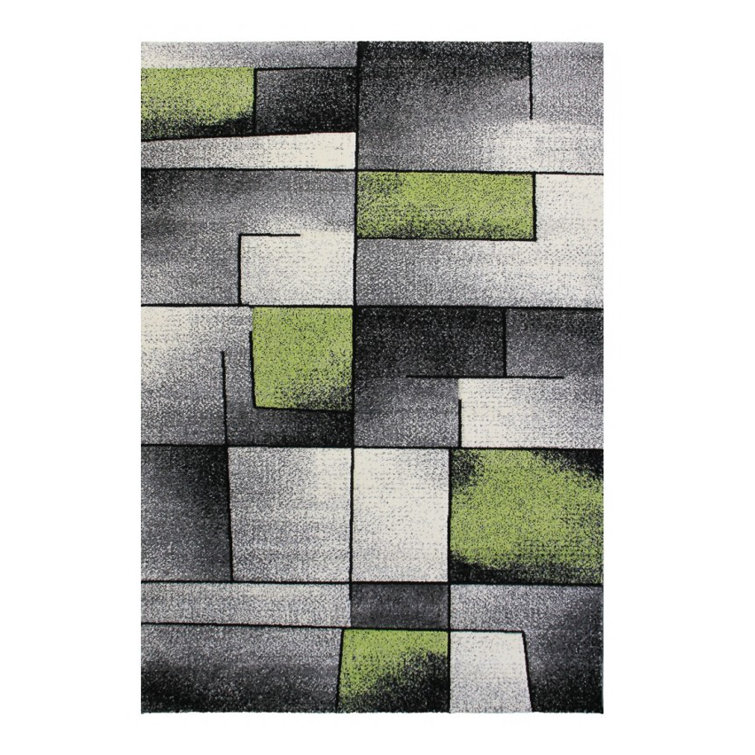 Carpetfine Green/Grey Rug Wayfair.co.uk